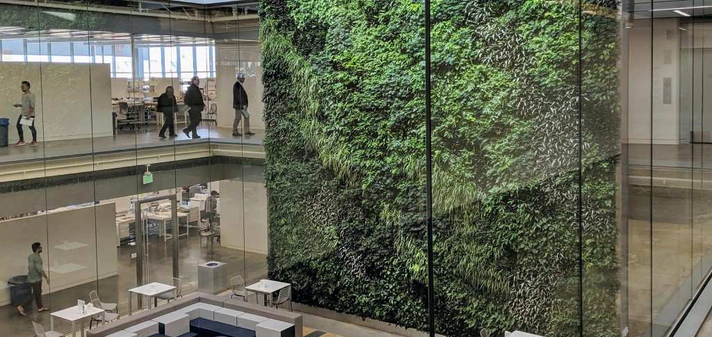 Biophilic Glass Walls