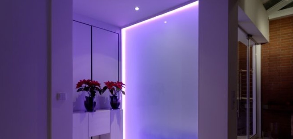 Integrated LED Glass Partitions